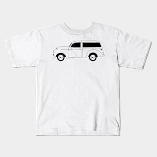 Opel Black Outline Kids T-Shirt